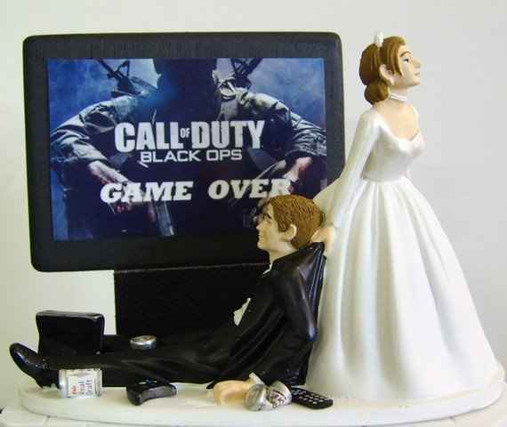 The perfect gamer cake topper