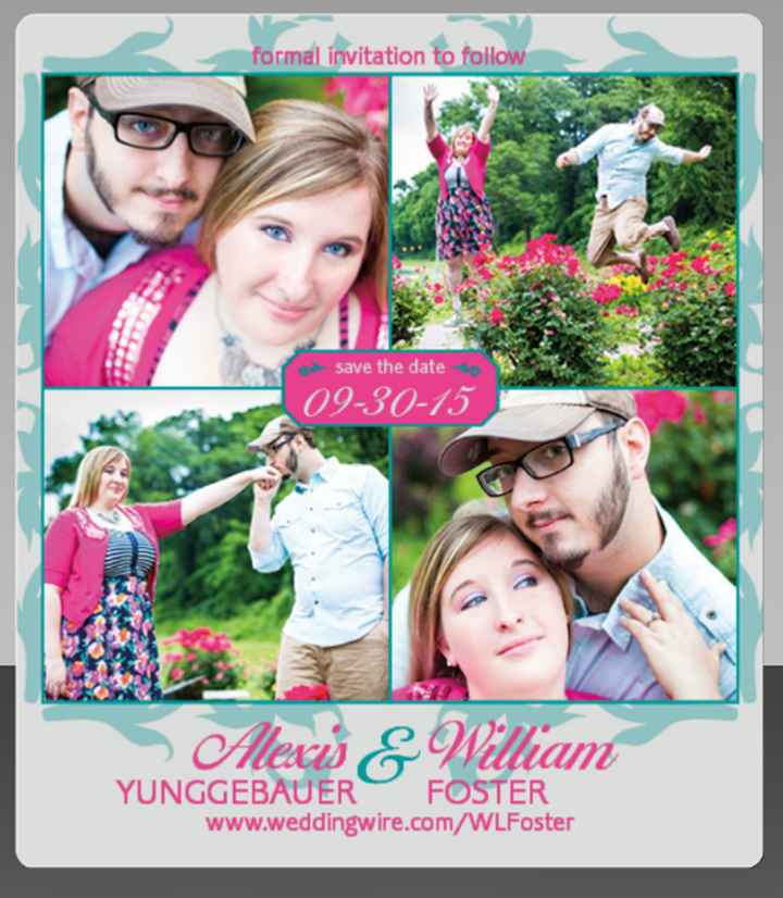 We picked a Save The Date! (pic)