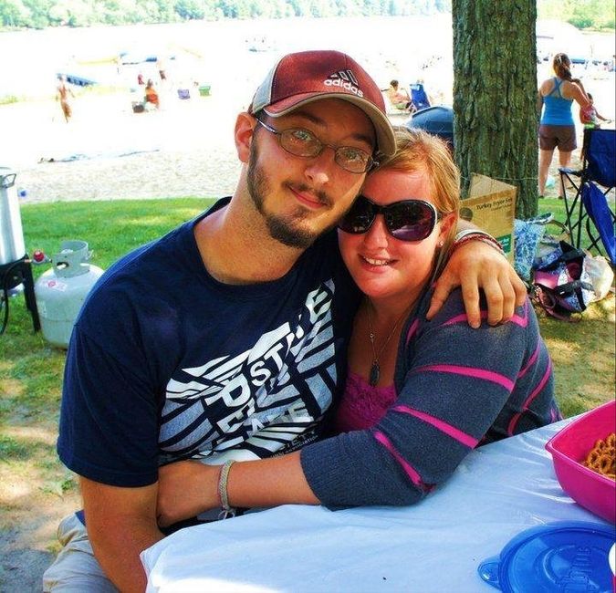 Anyone have a great sense of humor?  Also share your 1st pic of you two together :)