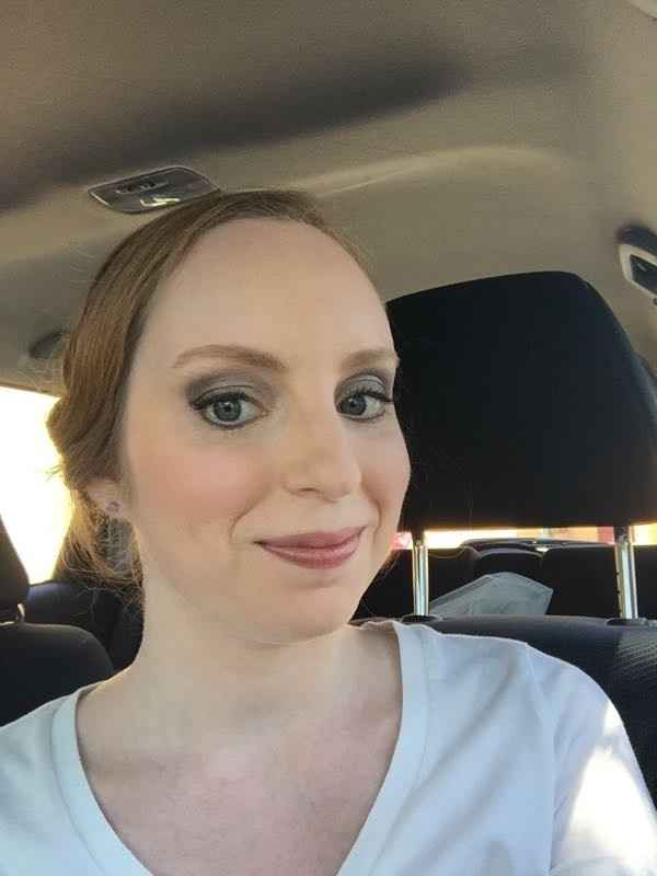 Hair and makeup trial pics!