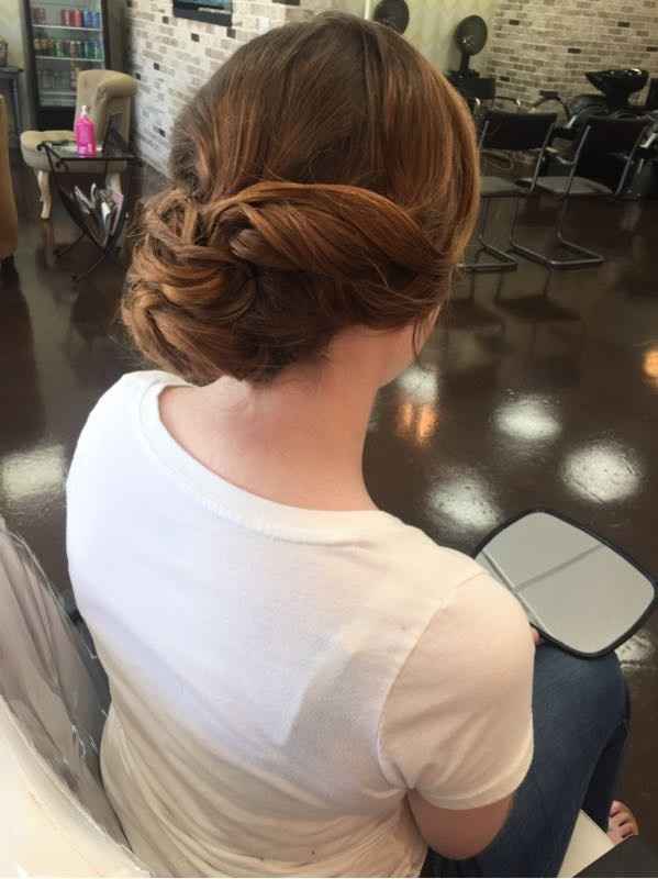Hair and makeup trial pics!