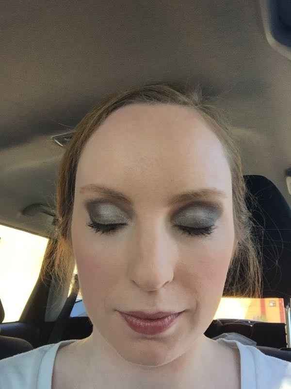 Hair and makeup trial pics!