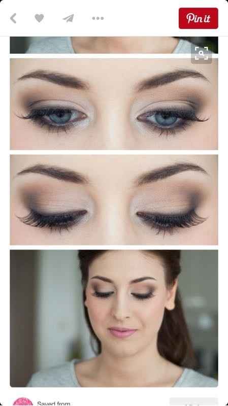 Hair and makeup trial pics!