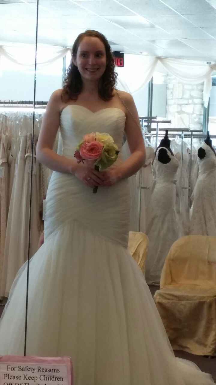 My dress is here!! cathedral veil?