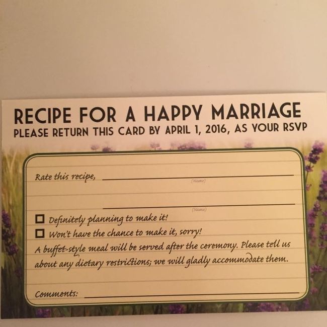 DIY Invites sent today!