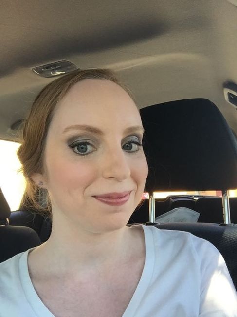 Hair and makeup trial pics!