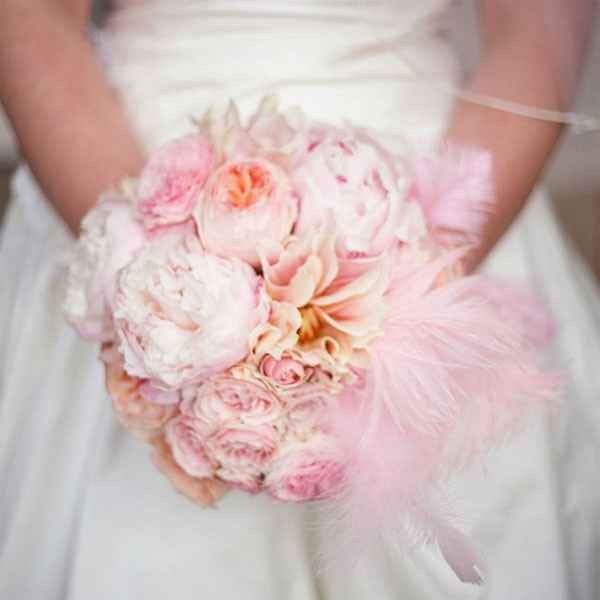 Same flowers for me  and bridesmaids?  Single flower bouquets too plain?