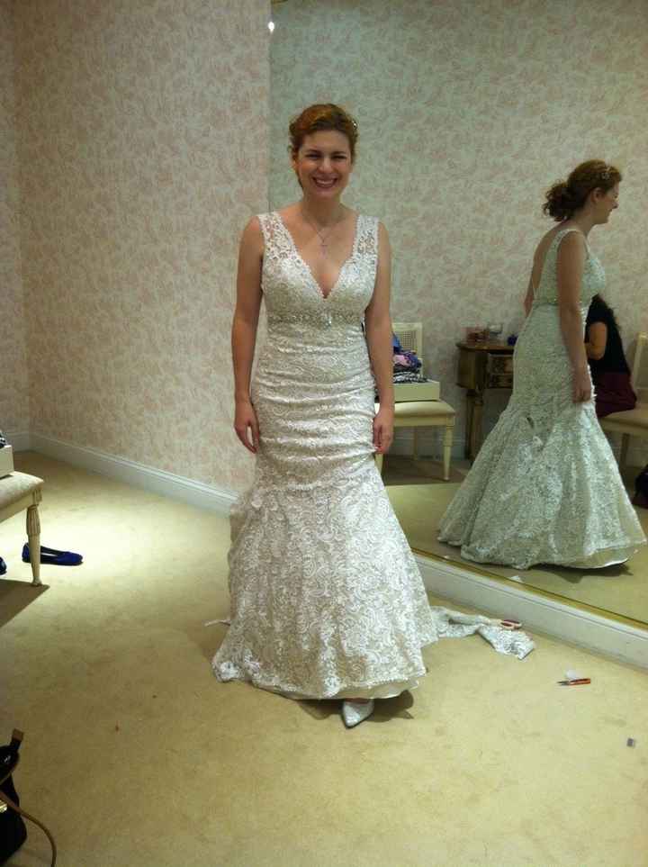 All this talk about dresses...