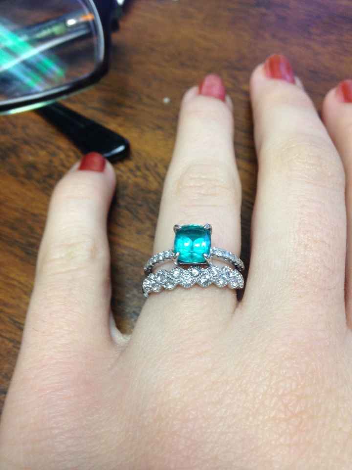 Lesson learn, living in fear; isn't living right.  Wear your rings ladies, show me your rings!