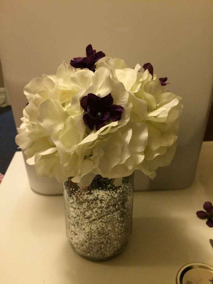 Mason jar centerpieces
