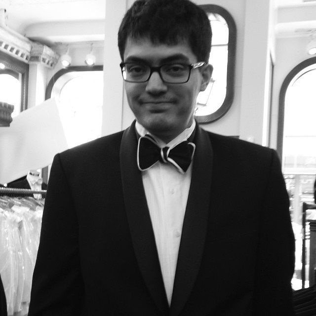 Let's see what those handsome men are wearing.