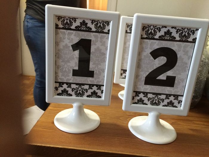 Let me see your table #'s!