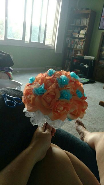 Before and after bouquet