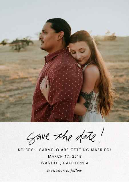 Which Save the Date To Order?