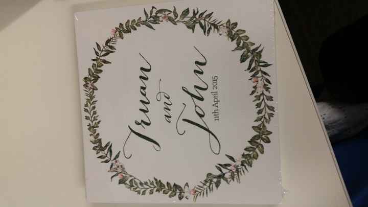 My invitations arrived today!!