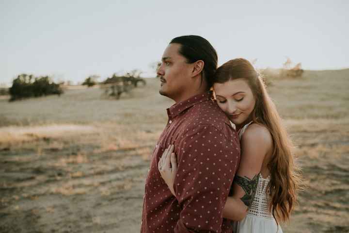 Show your favorite engagement photo