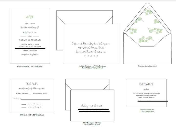 Proof Our Invitations!