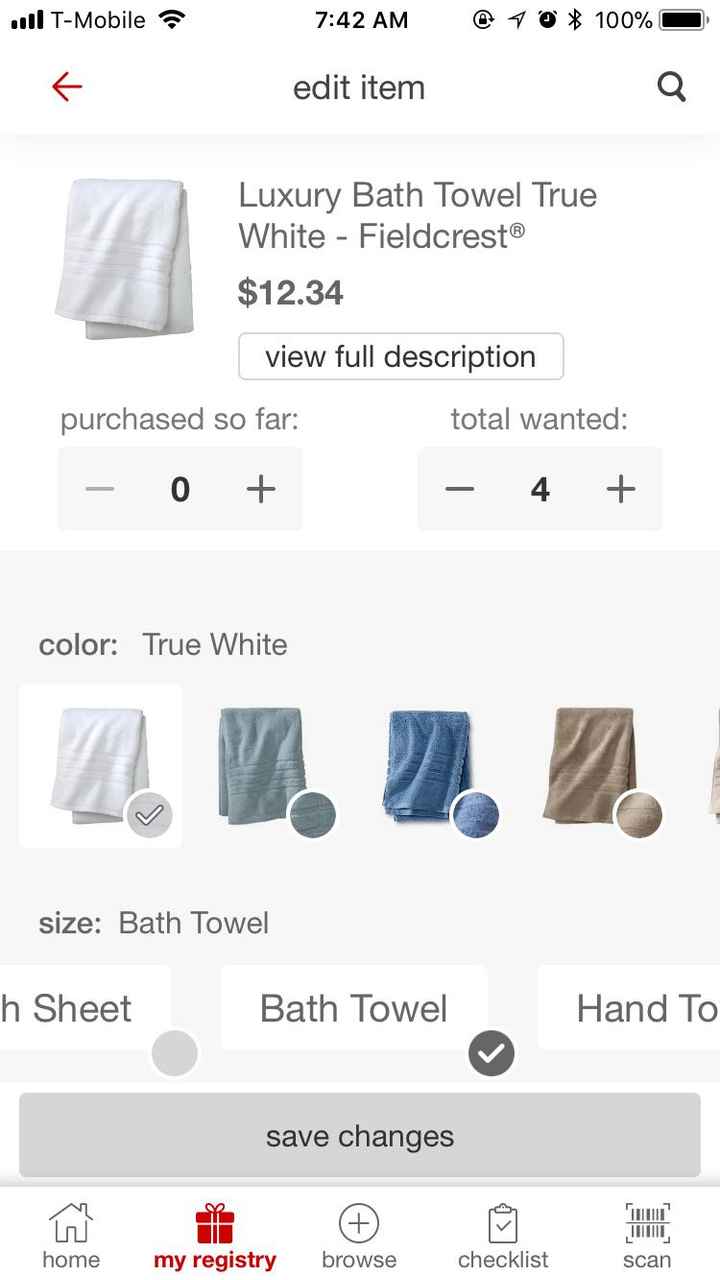  Where to register for the best towels?? - 1