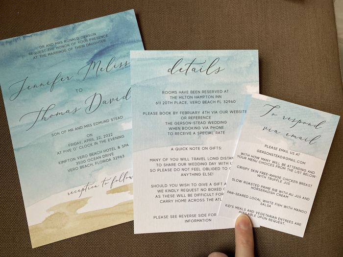 Invitations - 1