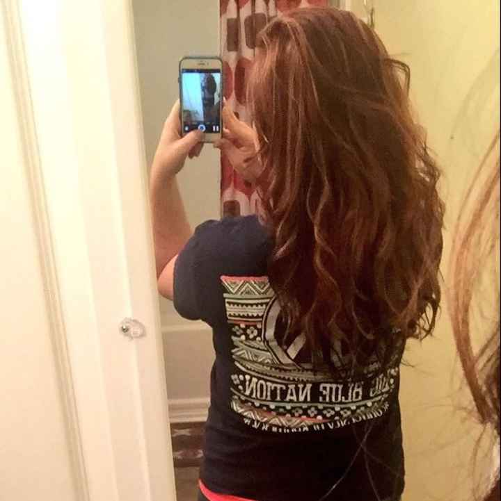 Not using hair extensions...