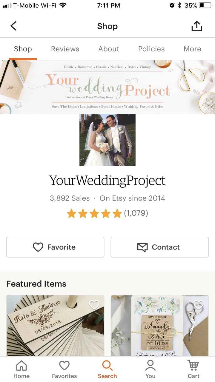 Wedding invites, save the date, rsvp - 1