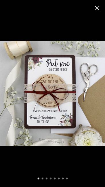 Wedding invites, save the date, rsvp 1