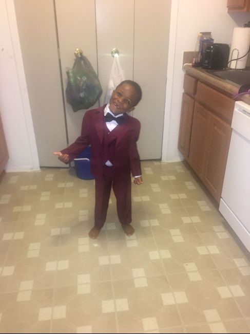 My son's suit 😁 - 1