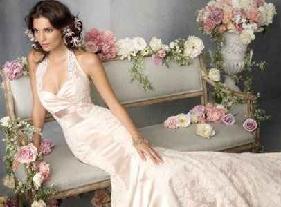 Tried on the "Dream Dress"