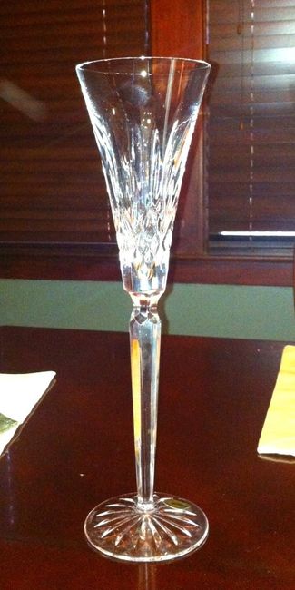 My Beautiful Toasting Glasses : )