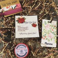 Gifts I sent to ask my bridal party!