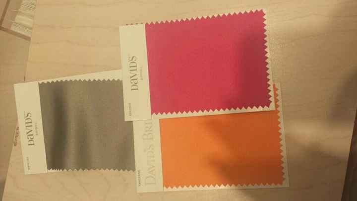 Let me see your wedding colors!