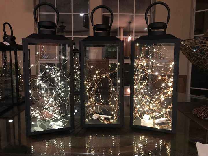 Lantern table decor
