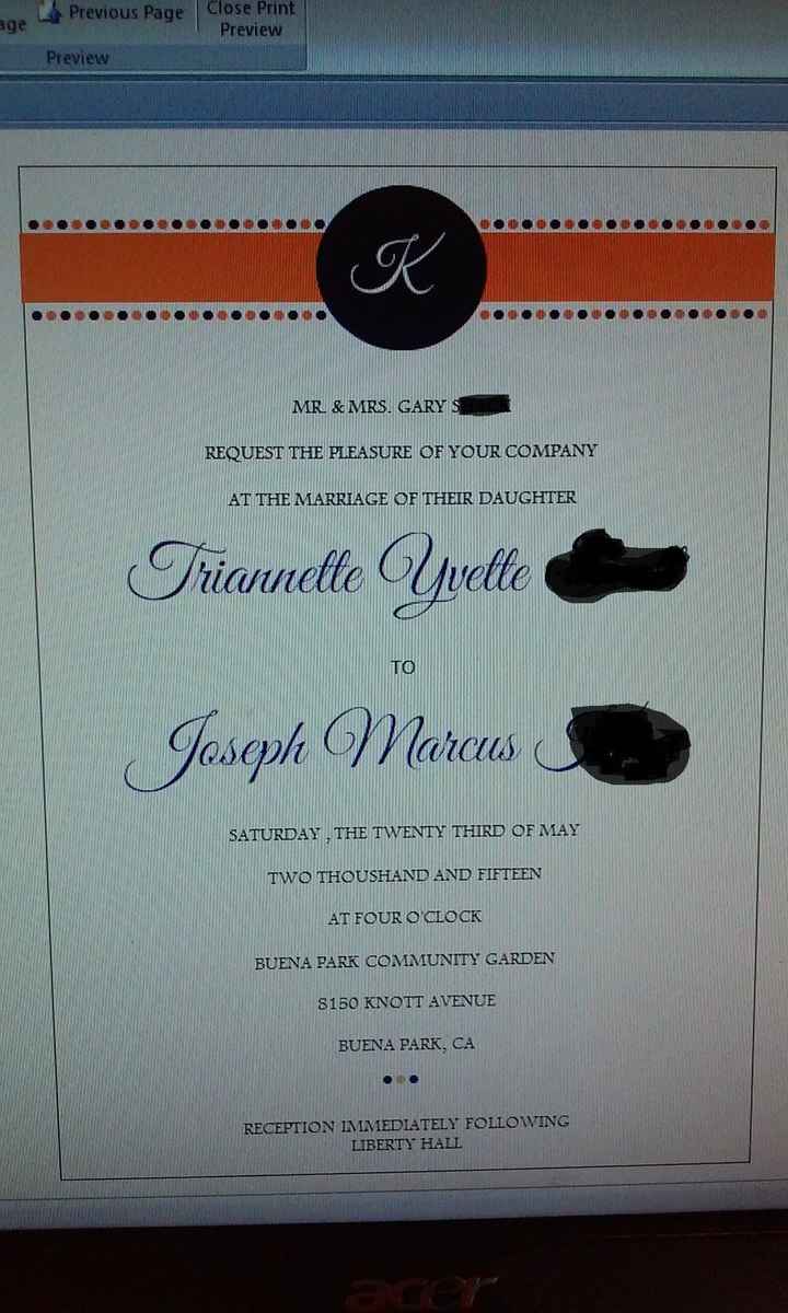 Invitation - 1st Draft (pic)