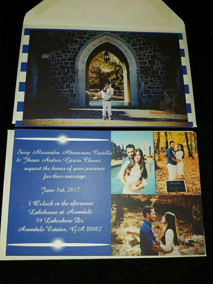 Show me your invitations!