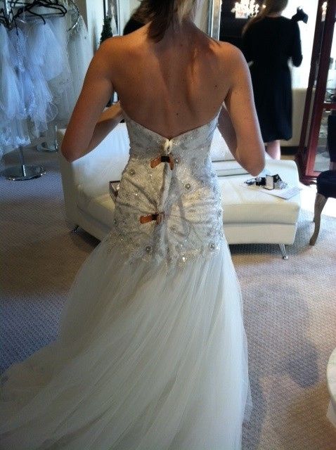 My gown is here...