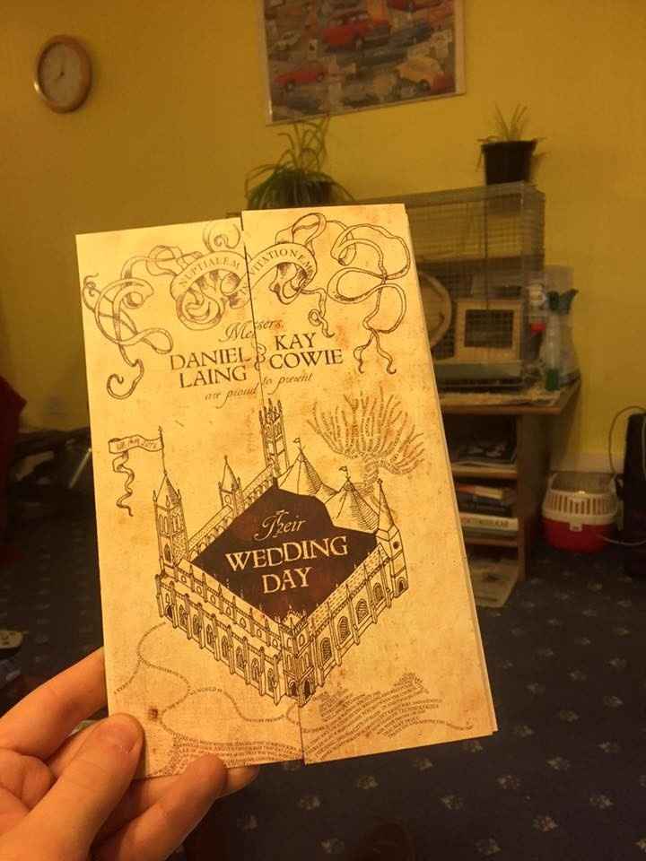 SPIN OFF: Nerdy wedding touches