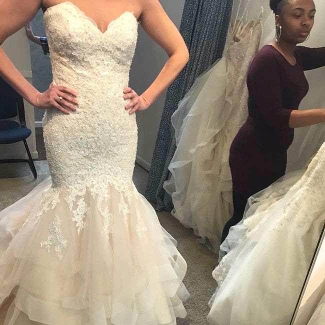 Help me decide between 2 wedding dresses please :) - UPDATE - SELLING THE FIRST DRESS
