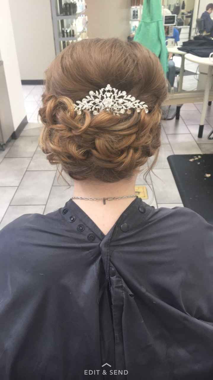 Wedding hair