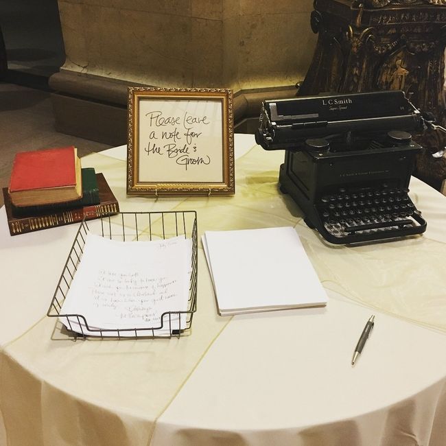 Themed reception? - 2