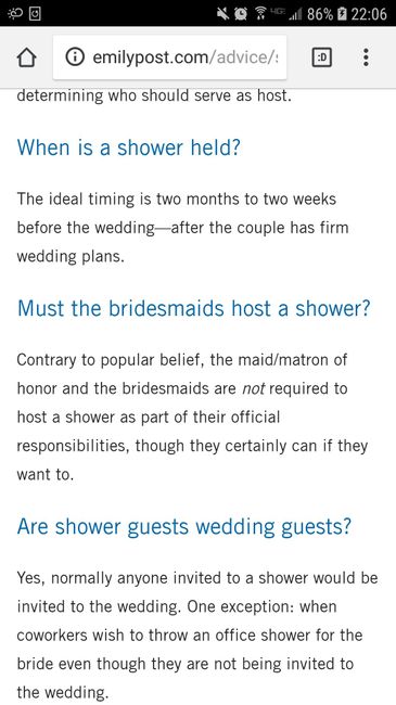 Bridesmaid responsibilities? - 1