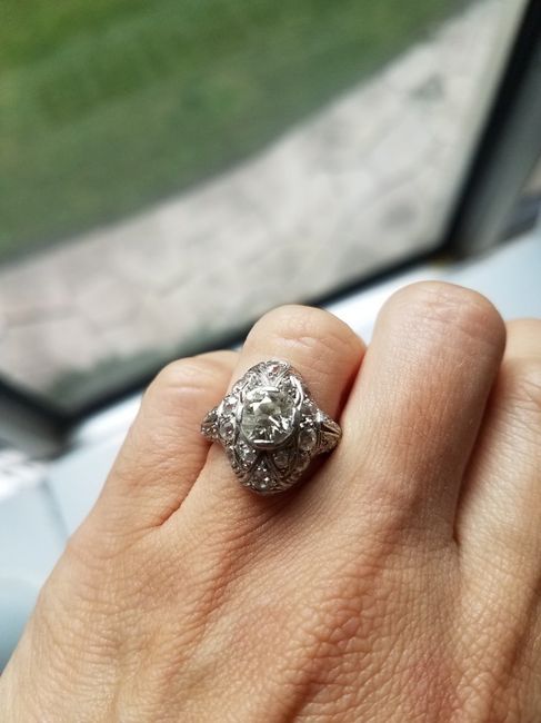 Custom wedding band - 1