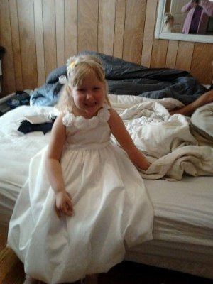 What is your flower girl wearing?