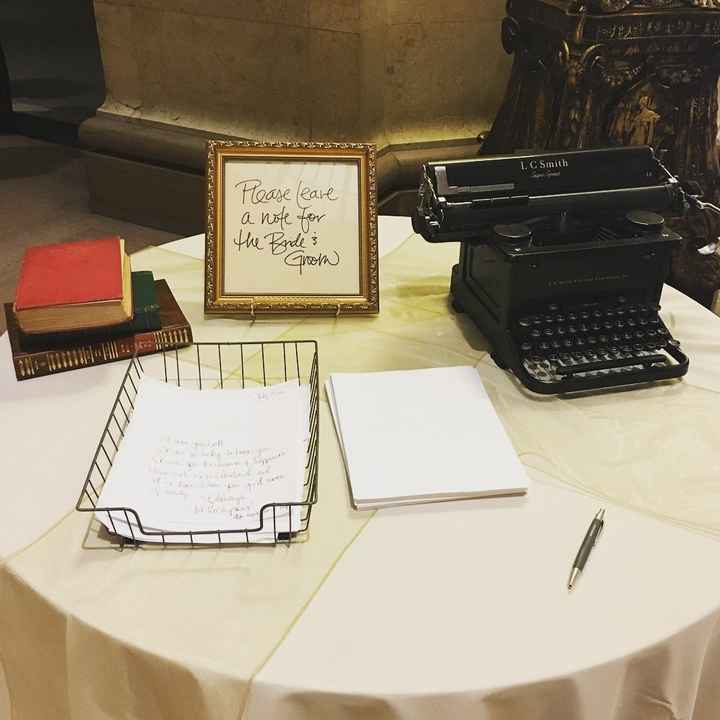 Themed reception? - 2