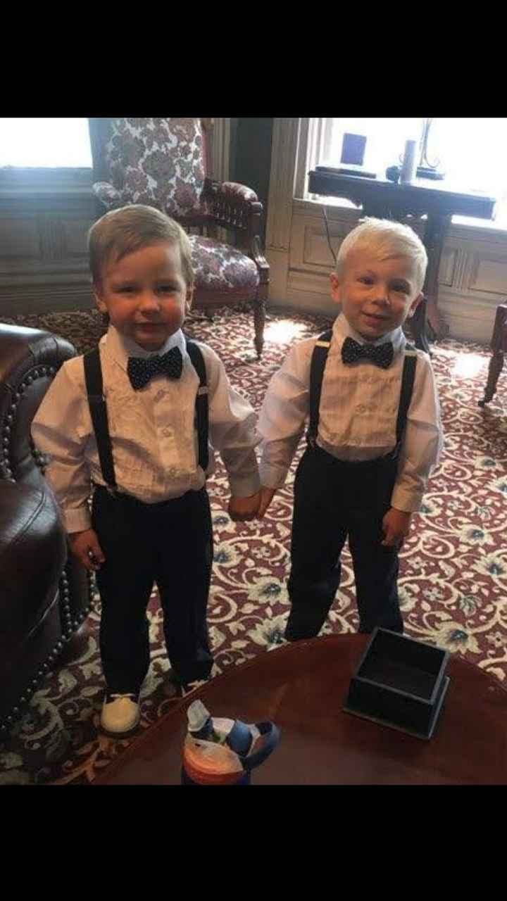 Ring bearer's attire - 1