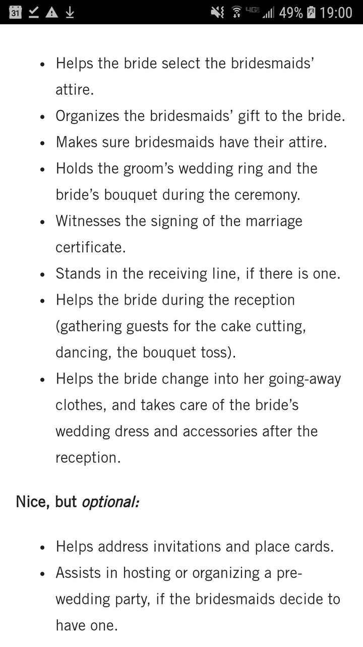 How much should i be involved in planning my own shower? - 1