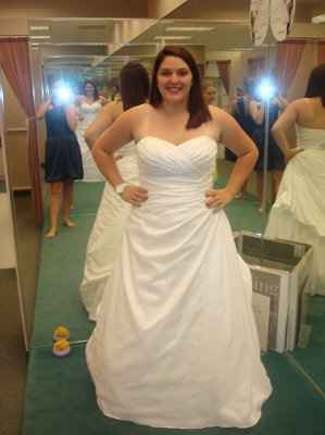 My wedding dress!! pics*