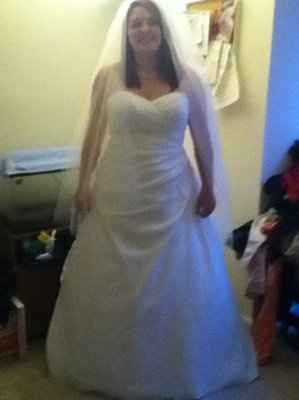 Show us the dress you said "yes" to! **pics**