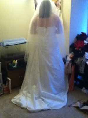 Show us the dress you said "yes" to! **pics**