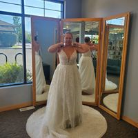 Or this dress (sleek with train) - 1