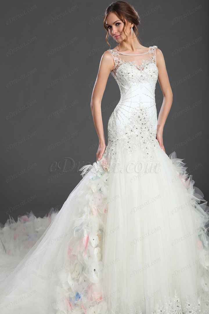 will you choose to custom make your wedding dresses?